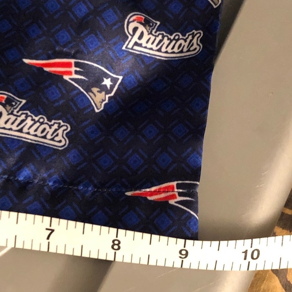 NFL New England Patriots size large blue silky lounge pants - Picture 8 of 12